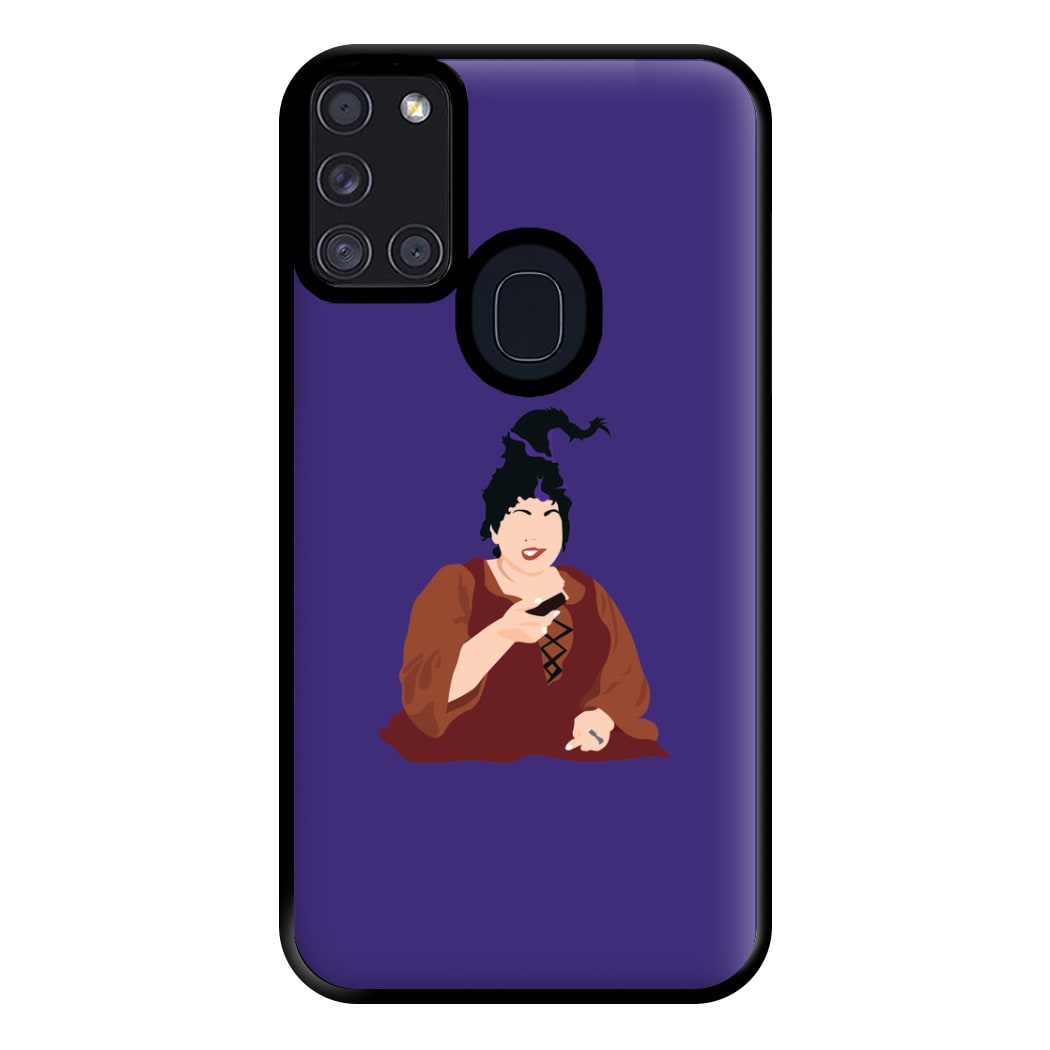 Mary Sanderson - Hocus Halloween Phone Case for Galaxy A21s