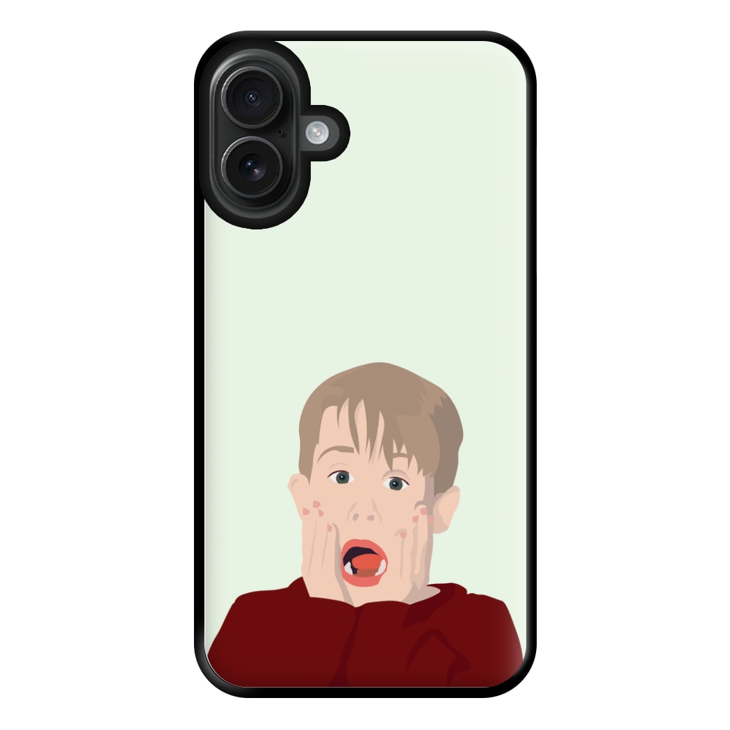 Kevin Shocked! Phone Case for iPhone 16 Plus