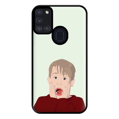 Kevin Shocked! Phone Case for Galaxy A21s