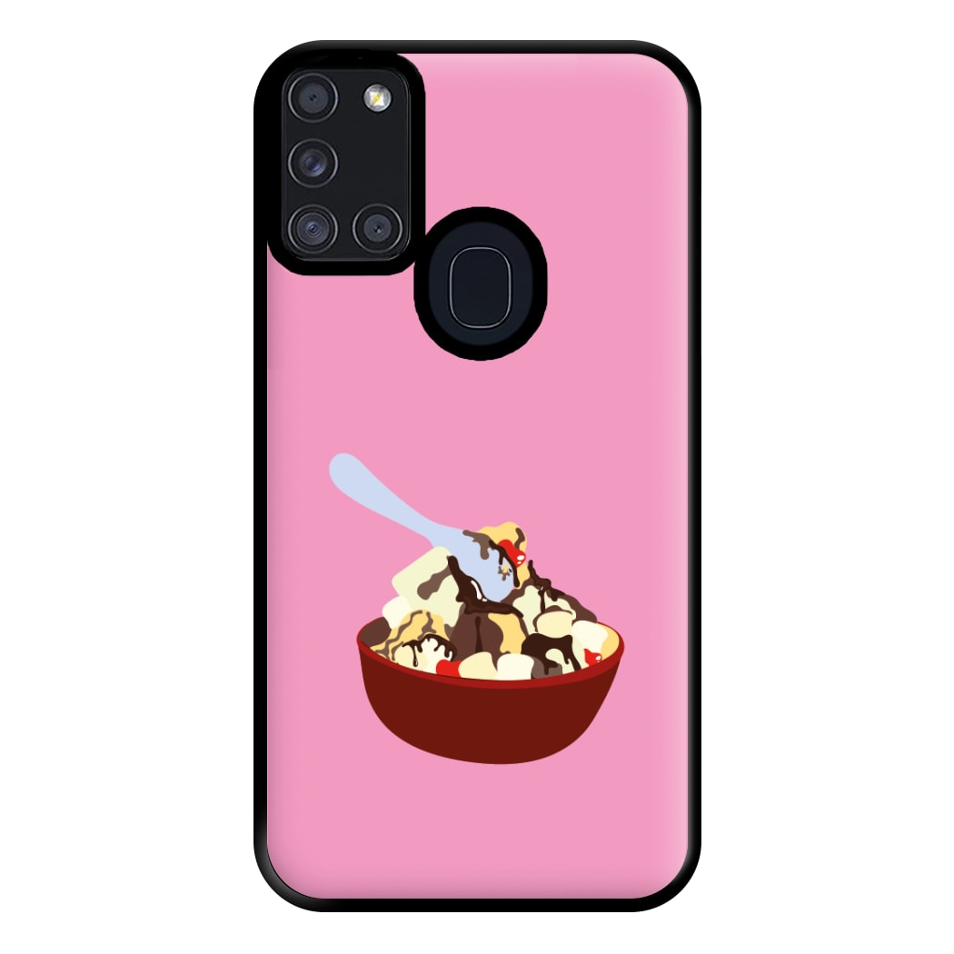 Bowl Of Ice Cream Phone Case for Galaxy A21s