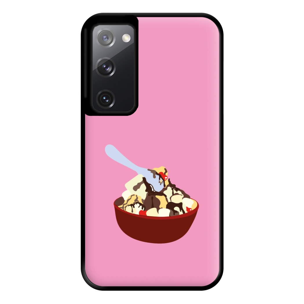 Bowl Of Ice Cream Phone Case for Galaxy S20FE