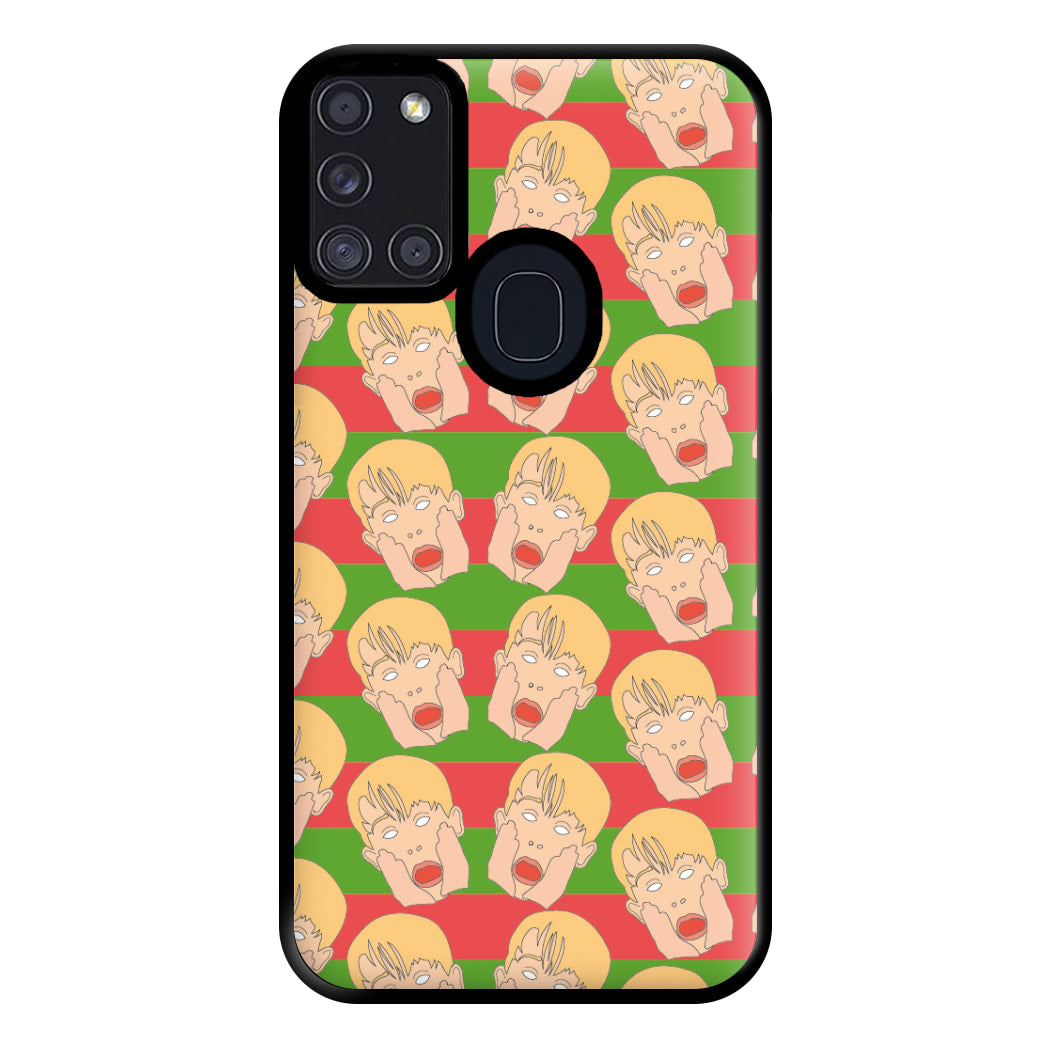 Kevin Pattern Phone Case for Galaxy A21s