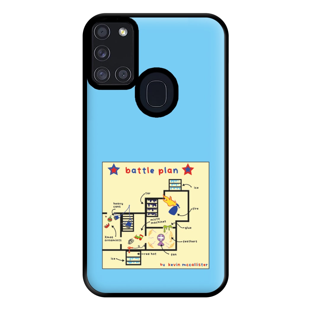 Battle Plan Phone Case for Galaxy A21s