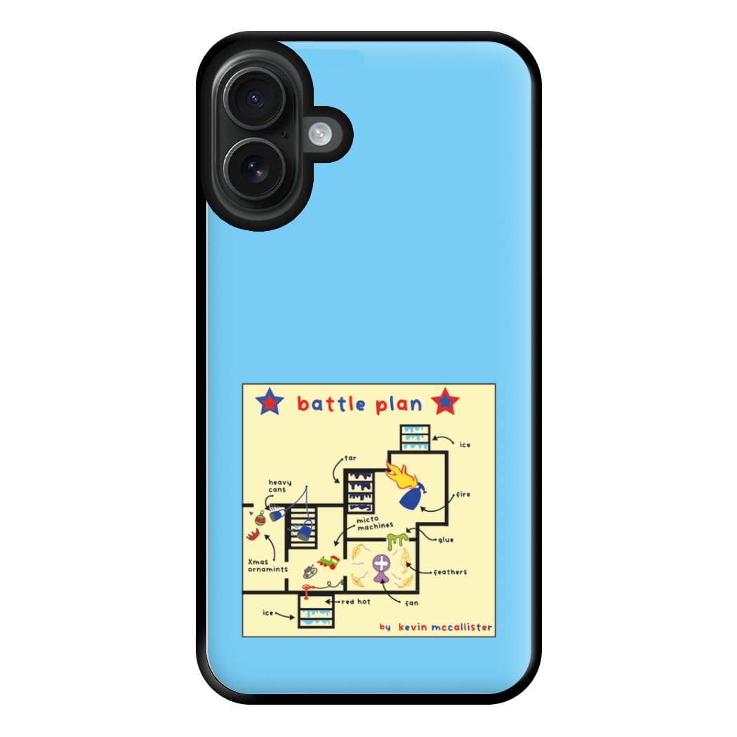 Battle Plan Phone Case for iPhone 16 Plus