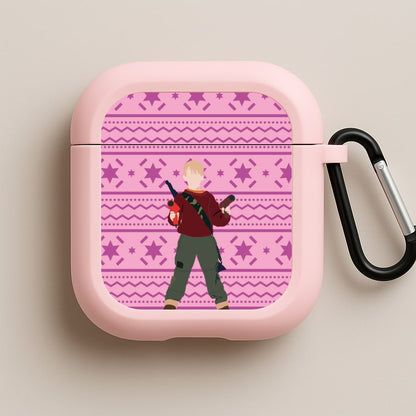 Kevin And Hairdryers Pink AirPods Case