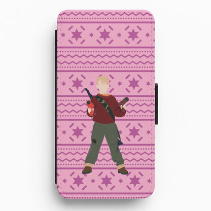 Kevin And Hairdryers Flip / Wallet Phone Case