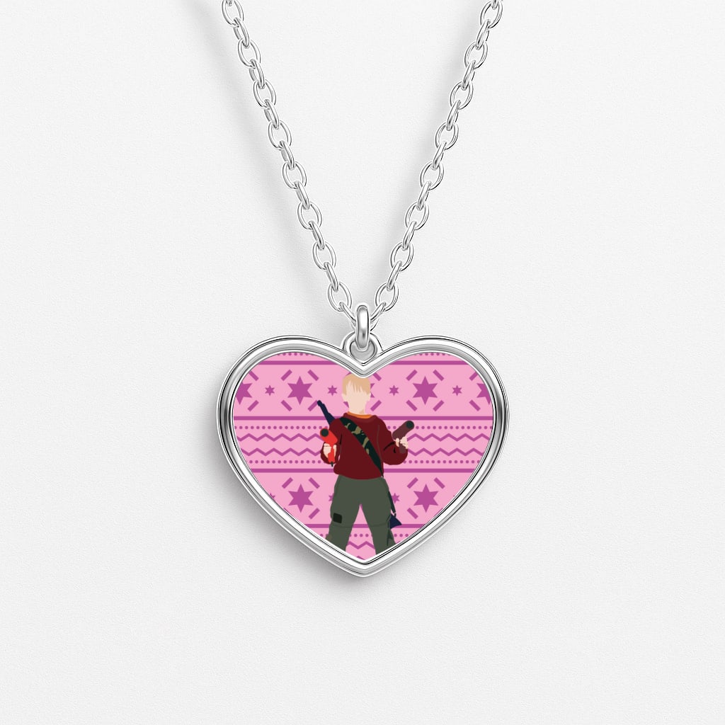 Kevin And Hairdryers Heart Necklace