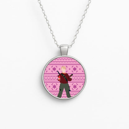 Kevin And Hairdryers Circle Necklace