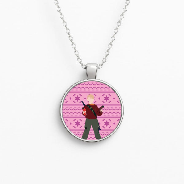 Kevin And Hairdryers Circle Necklace
