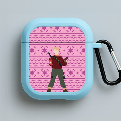 Kevin And Hairdryers Blue AirPods Case