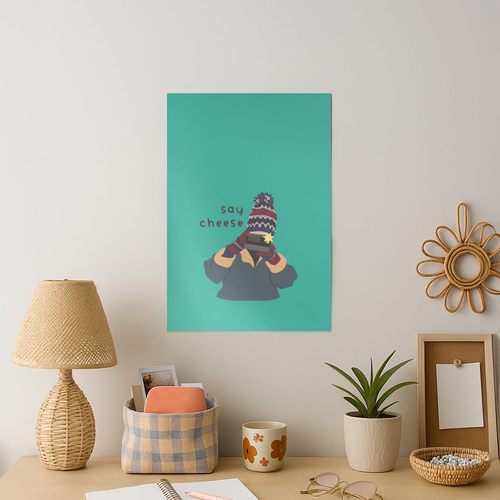 Say Cheese Art Print