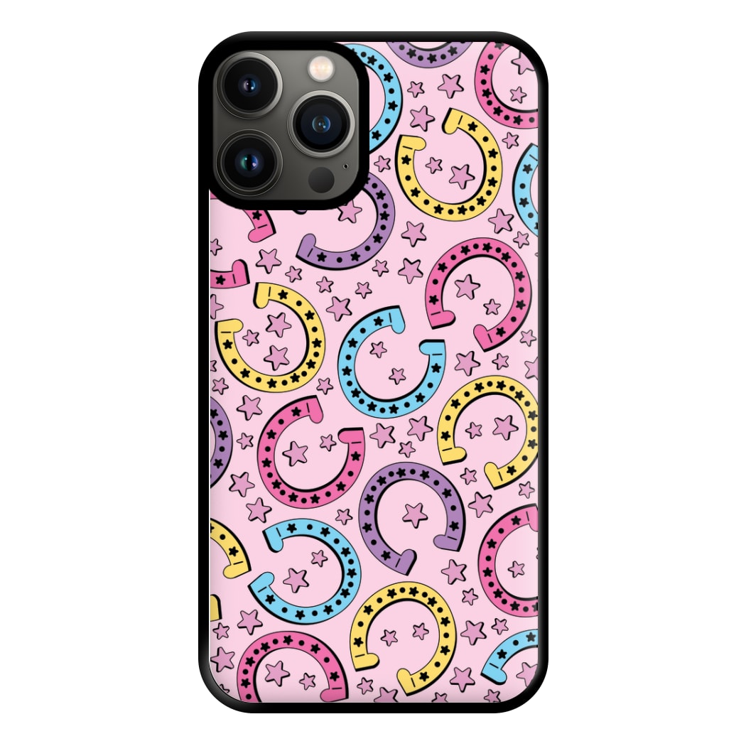 Horseshoe Pattern - Horses Phone Case for iPhone 13 Pro Max