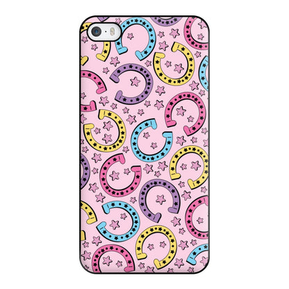 Horseshoe Pattern - Horses Phone Case for iPhone 5 / 5s / SE 2016