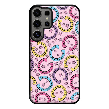 Horseshoe Pattern - Horses Phone Case for Galaxy S24 Ultra