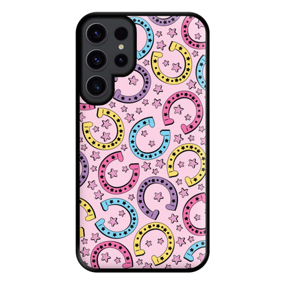 Horseshoe Pattern - Horses Phone Case for Galaxy S23 Ultra