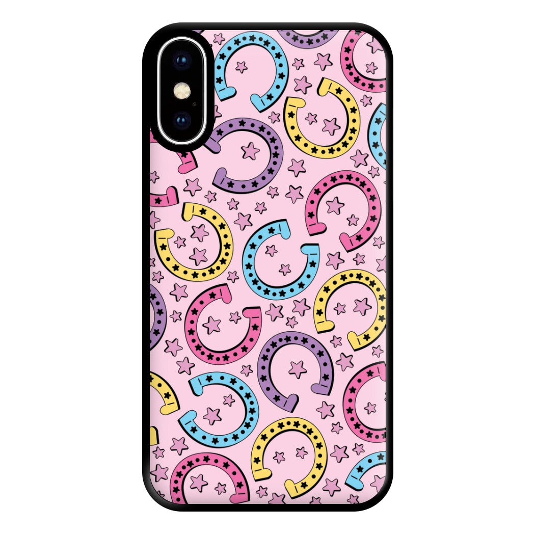 Horseshoe Pattern - Horses Phone Case for iPhone XS Max