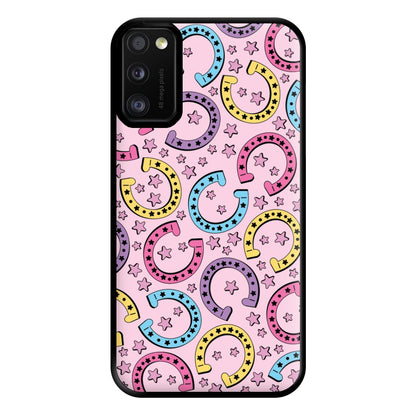 Horseshoe Pattern - Horses Phone Case for Galaxy A41