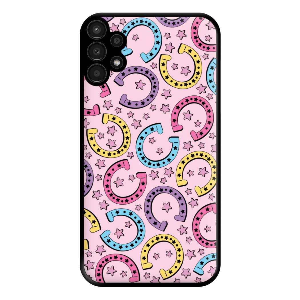 Horseshoe Pattern - Horses Phone Case for Galaxy A13