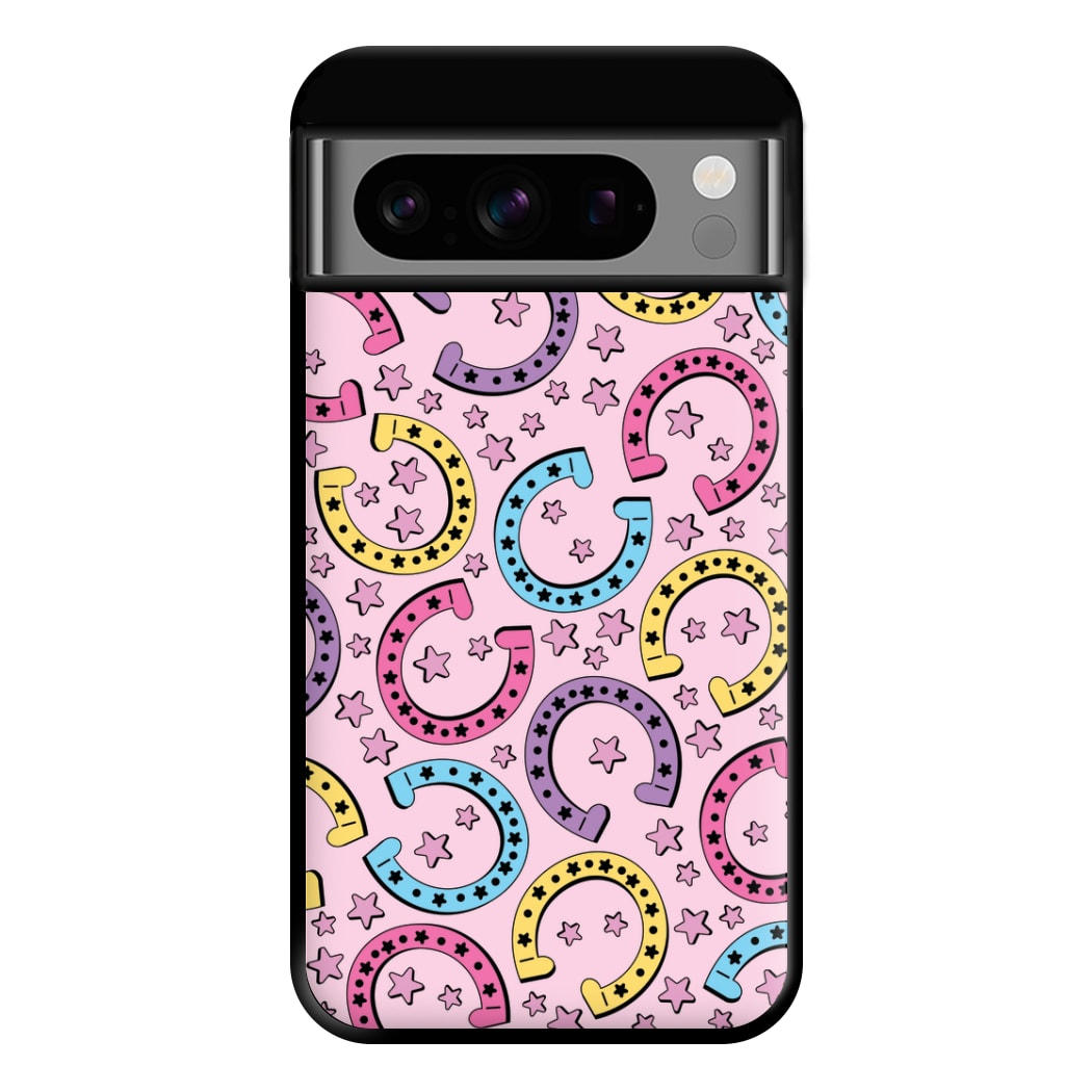 Horseshoe Pattern - Horses Phone Case for Google Pixel 8 Pro