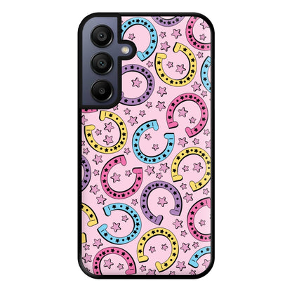 Horseshoe Pattern - Horses Phone Case for Galaxy A15