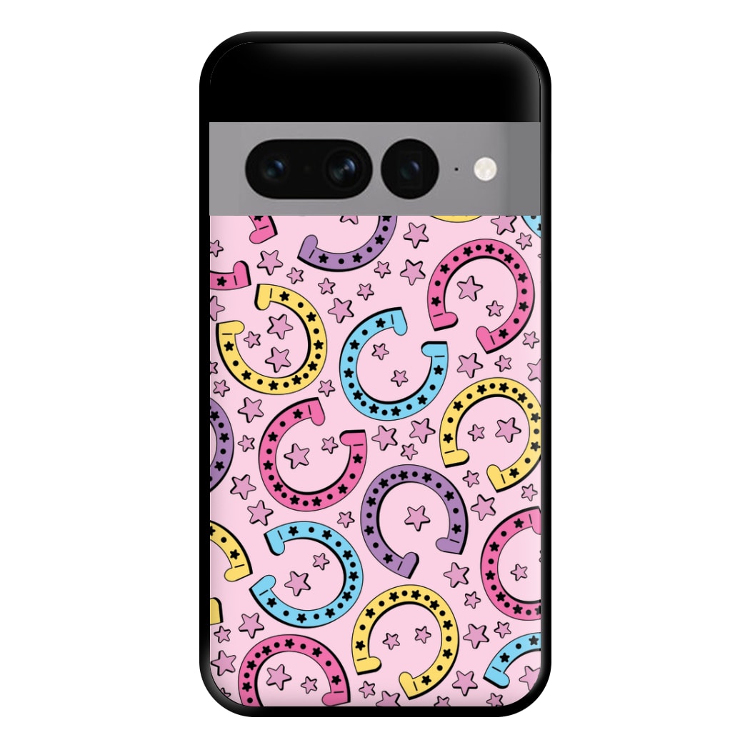 Horseshoe Pattern - Horses Phone Case for Google Pixel 7 Pro