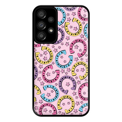 Horseshoe Pattern - Horses Phone Case for Galaxy A33