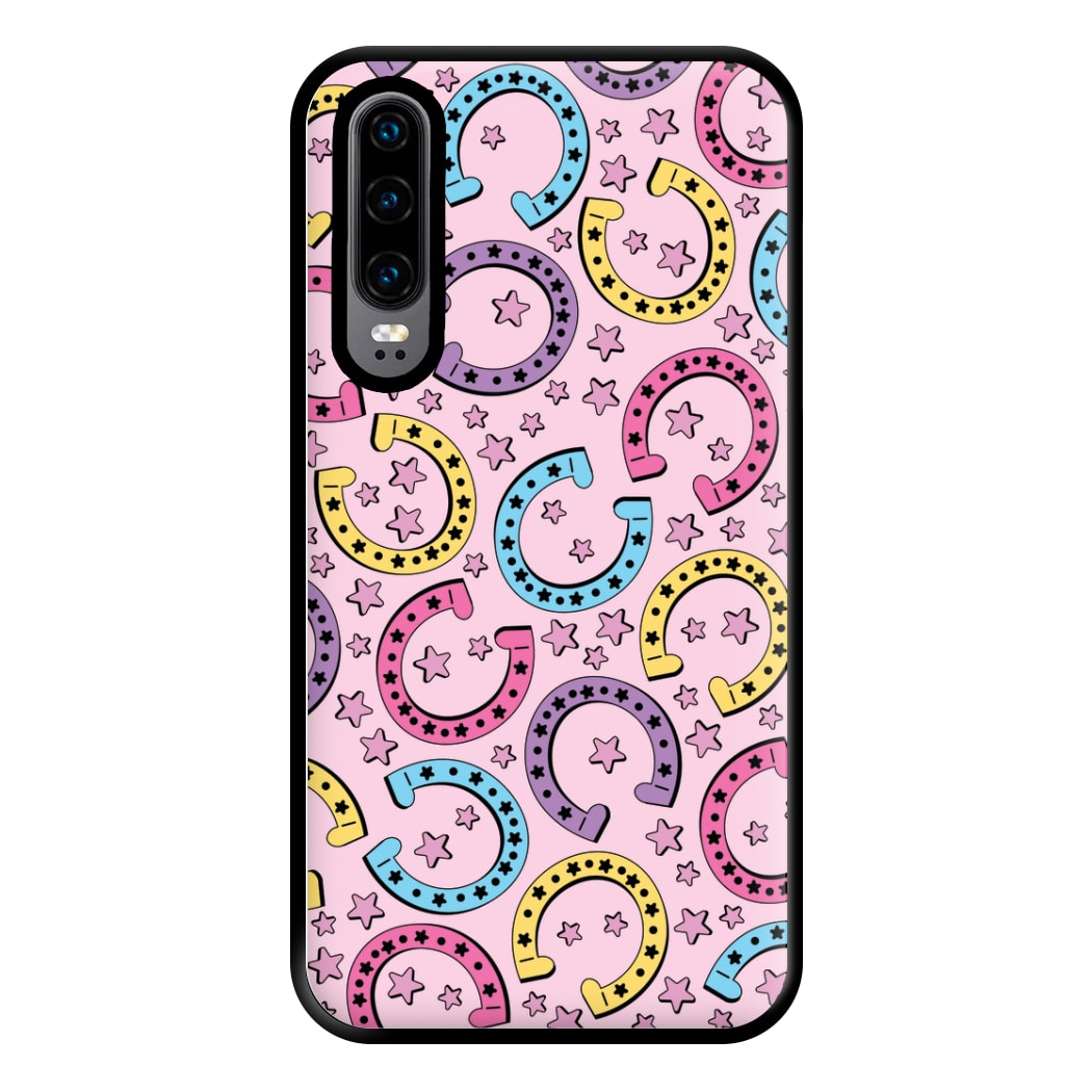 Horseshoe Pattern - Horses Phone Case for Huawei P30