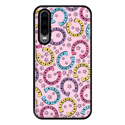 Horseshoe Pattern - Horses Phone Case for Huawei P30