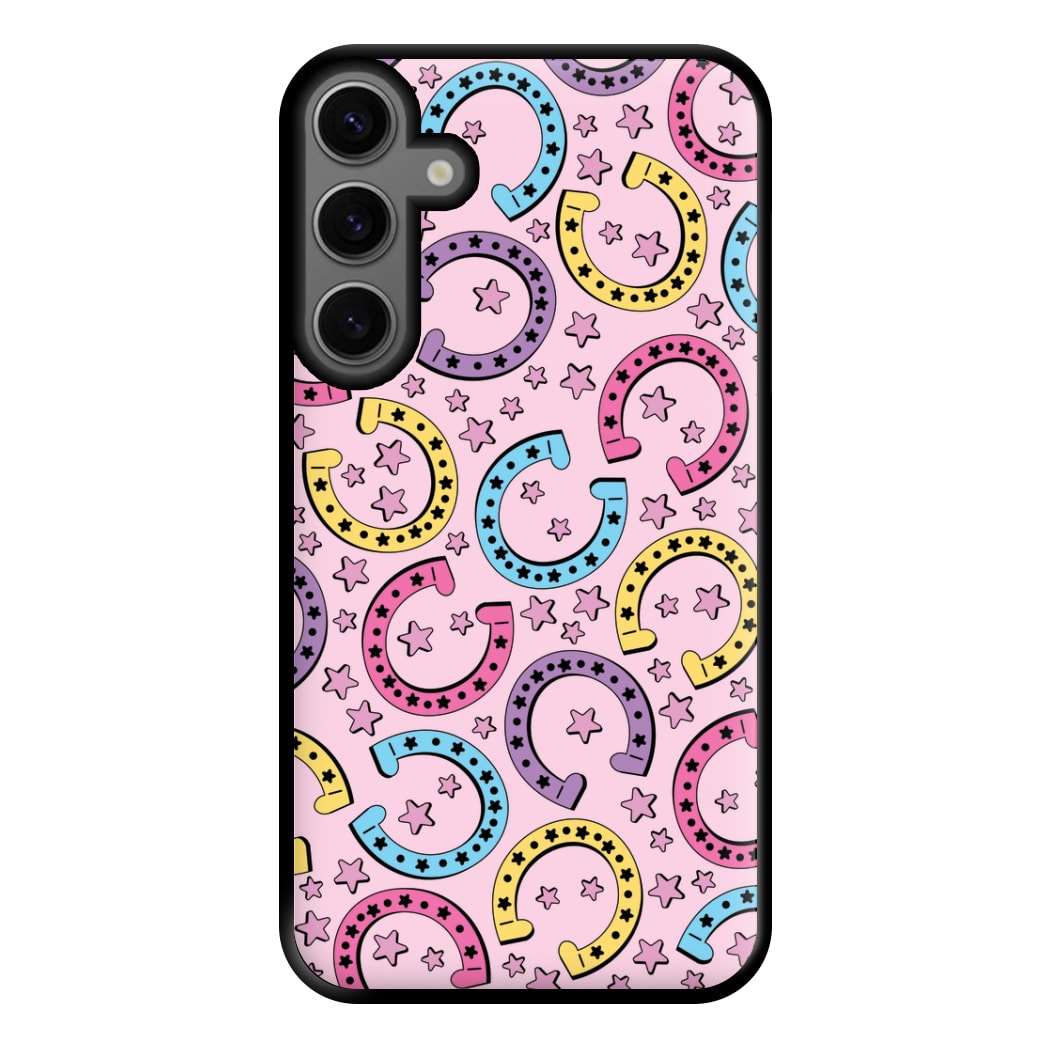 Horseshoe Pattern - Horses Phone Case for Galaxy S23FE