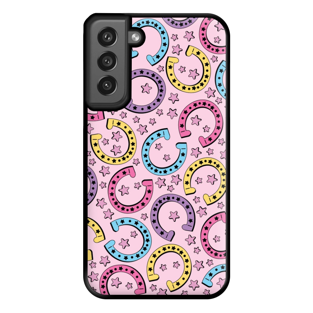 Horseshoe Pattern - Horses Phone Case for Galaxy S21FE