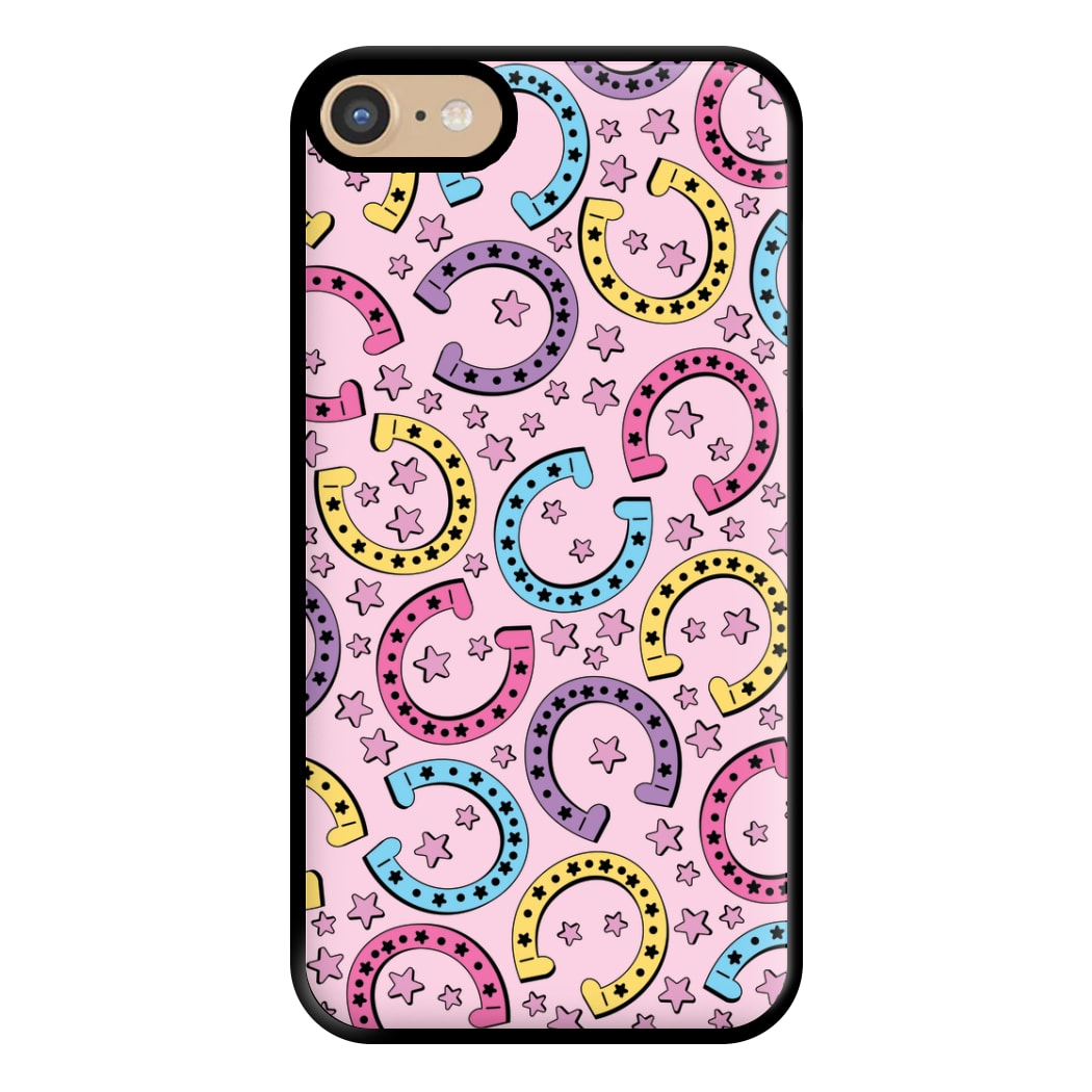 Horseshoe Pattern - Horses Phone Case for iPhone 6 / 7 / 8 / SE