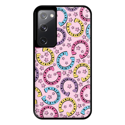 Horseshoe Pattern - Horses Phone Case for Galaxy S20FE