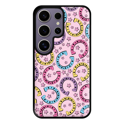 Horseshoe Pattern - Horses Phone Case for Galaxy S25 Ultra