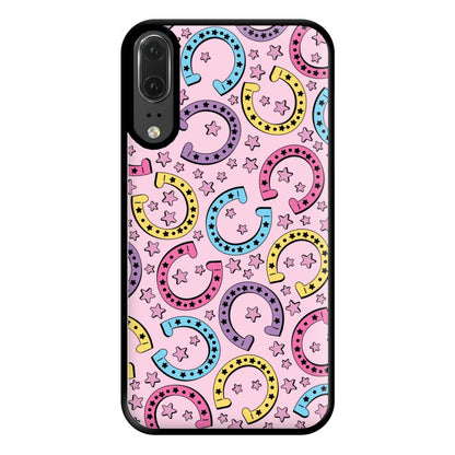 Horseshoe Pattern - Horses Phone Case for Huawei P20