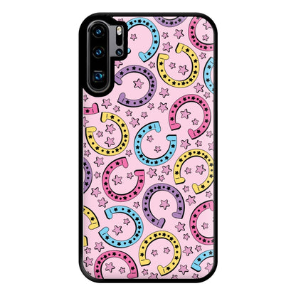 Horseshoe Pattern - Horses Phone Case for Huawei P30 Pro