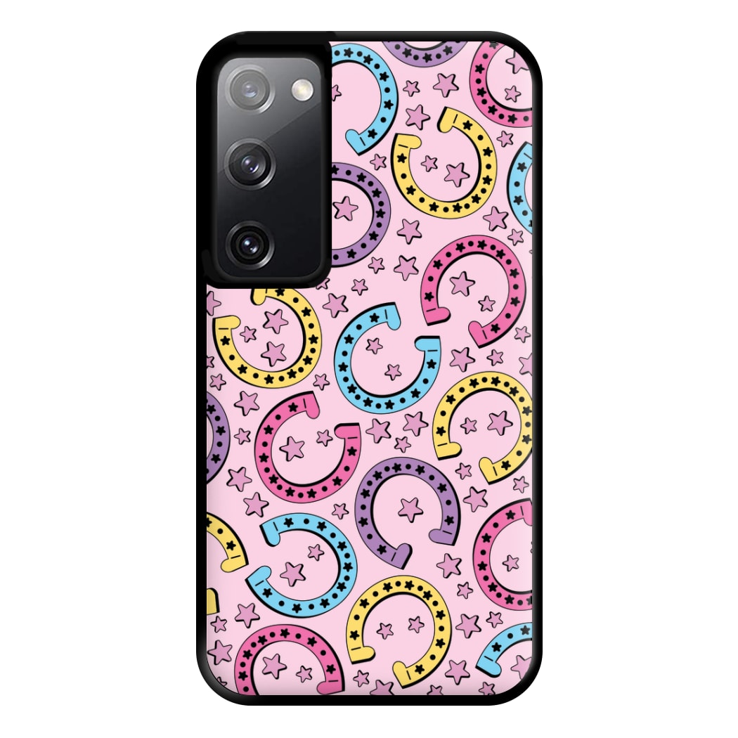 Horseshoe Pattern - Horses Phone Case for Galaxy S20