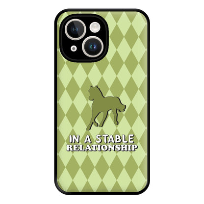 In A Stable Relationship - Horses Phone Case for iPhone 14 Plus