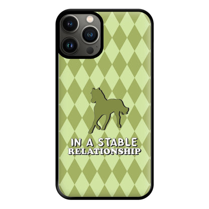 In A Stable Relationship - Horses Phone Case for iPhone 11 Pro Max