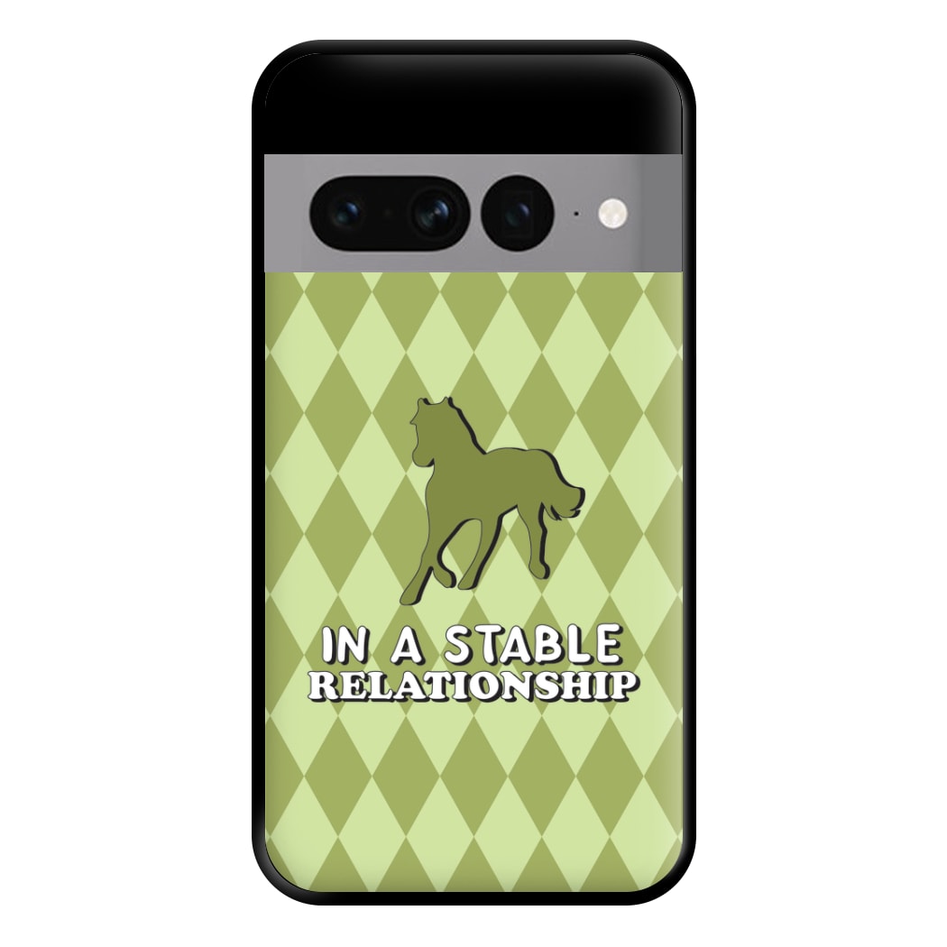 In A Stable Relationship - Horses Phone Case for Google Pixel 7 Pro