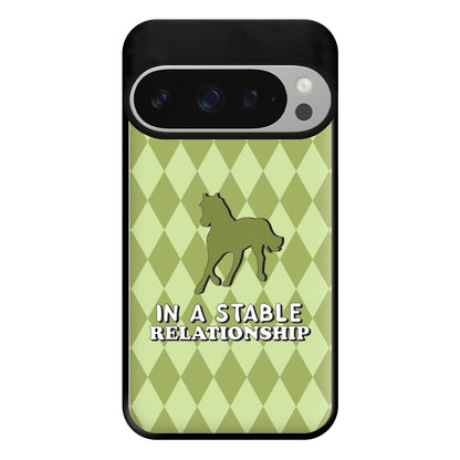 In A Stable Relationship - Horses Phone Case for Google Pixel 9 Pro XL