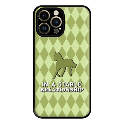 In A Stable Relationship - Horses Phone Case for iPhone 14 Pro Max