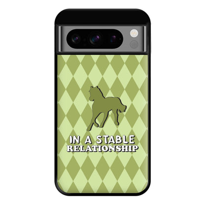 In A Stable Relationship - Horses Phone Case for Google Pixel 8 Pro