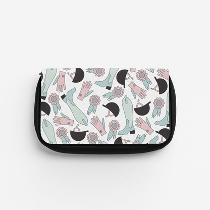 Clothing Patterns - Horses Pencil Case