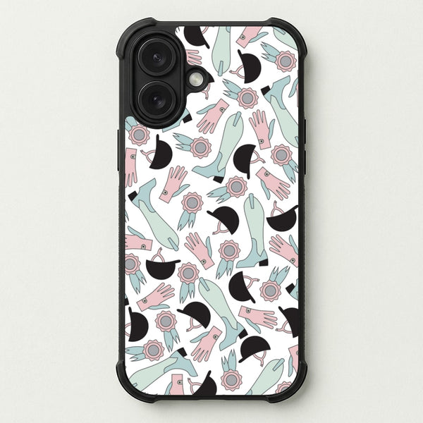 Clothing Patterns - Horses Phone Case — Bumper case