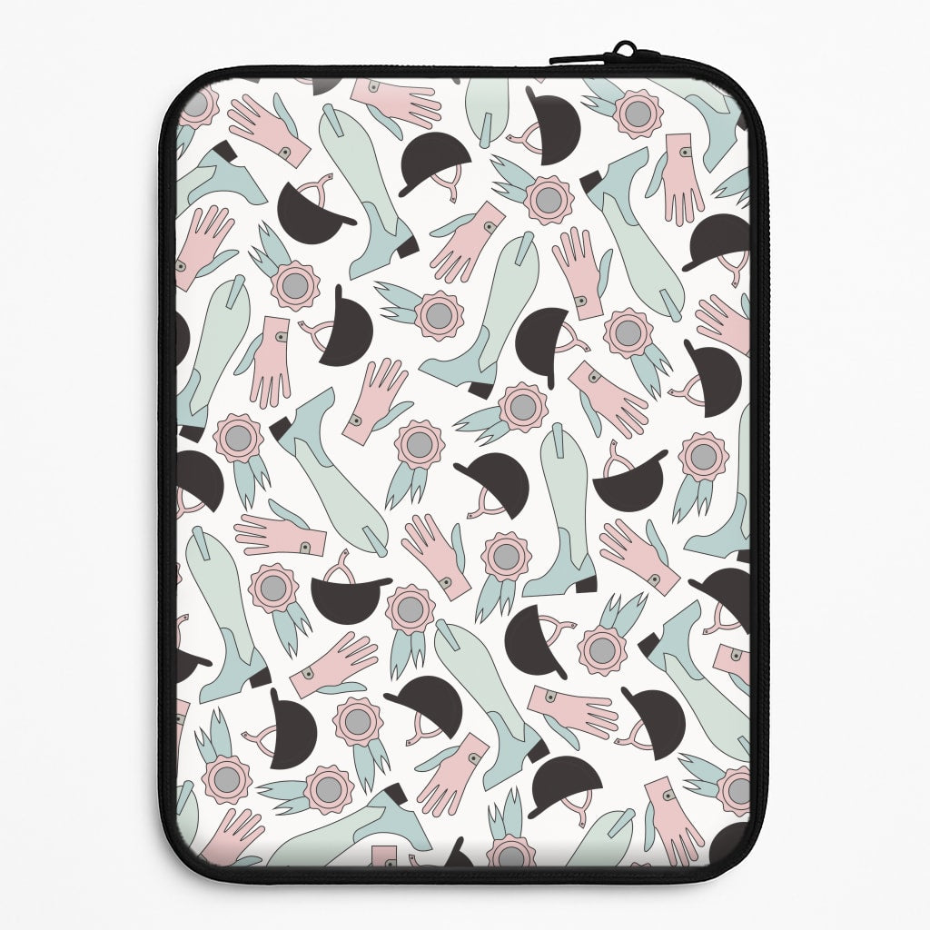 Clothing Patterns - Horses Universal Laptop Sleeve