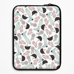 Clothing Patterns - Horses Universal Laptop Sleeve