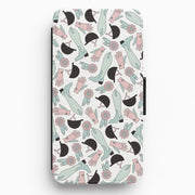 Clothing Patterns - Horses Flip / Wallet Phone Case 1