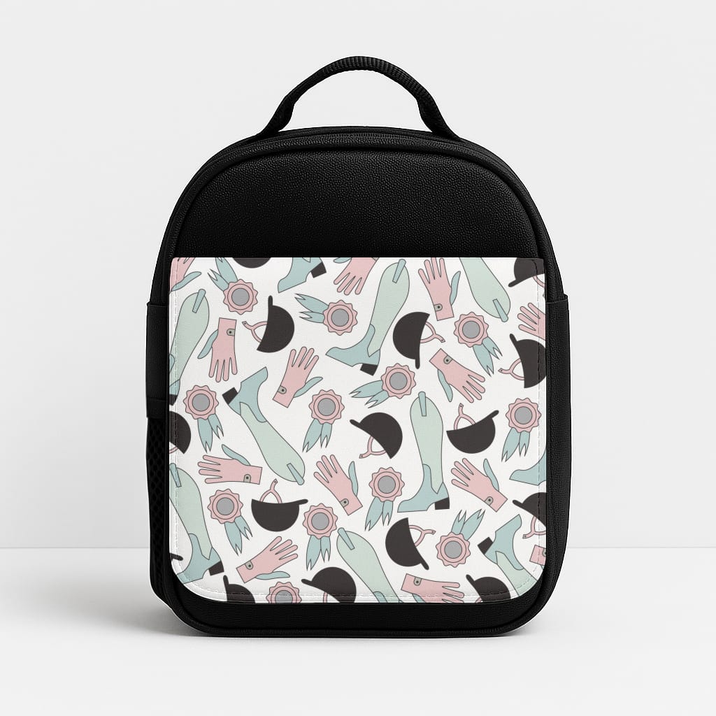 Clothing Patterns - Horses Lunchbox