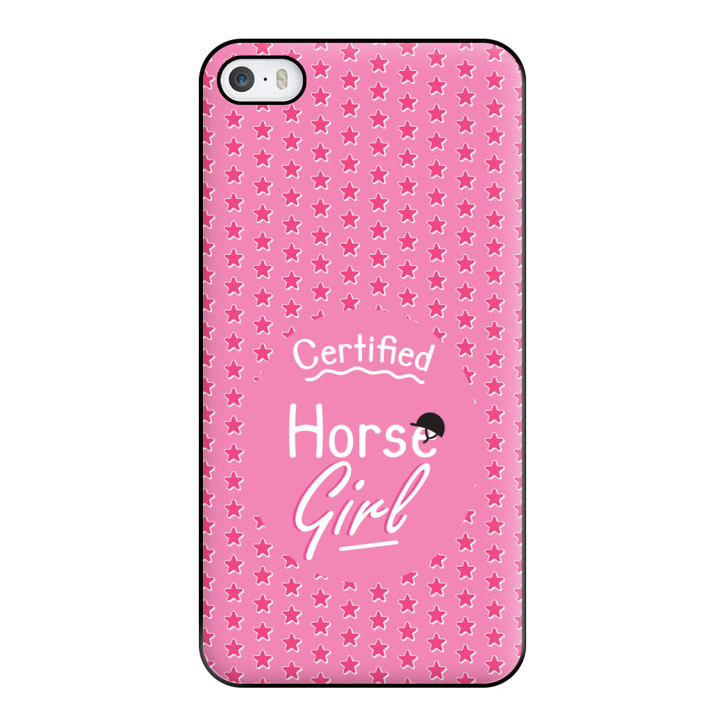 Certified Horse Girl - Horses Phone Case for iPhone 5 / 5s / SE 2016