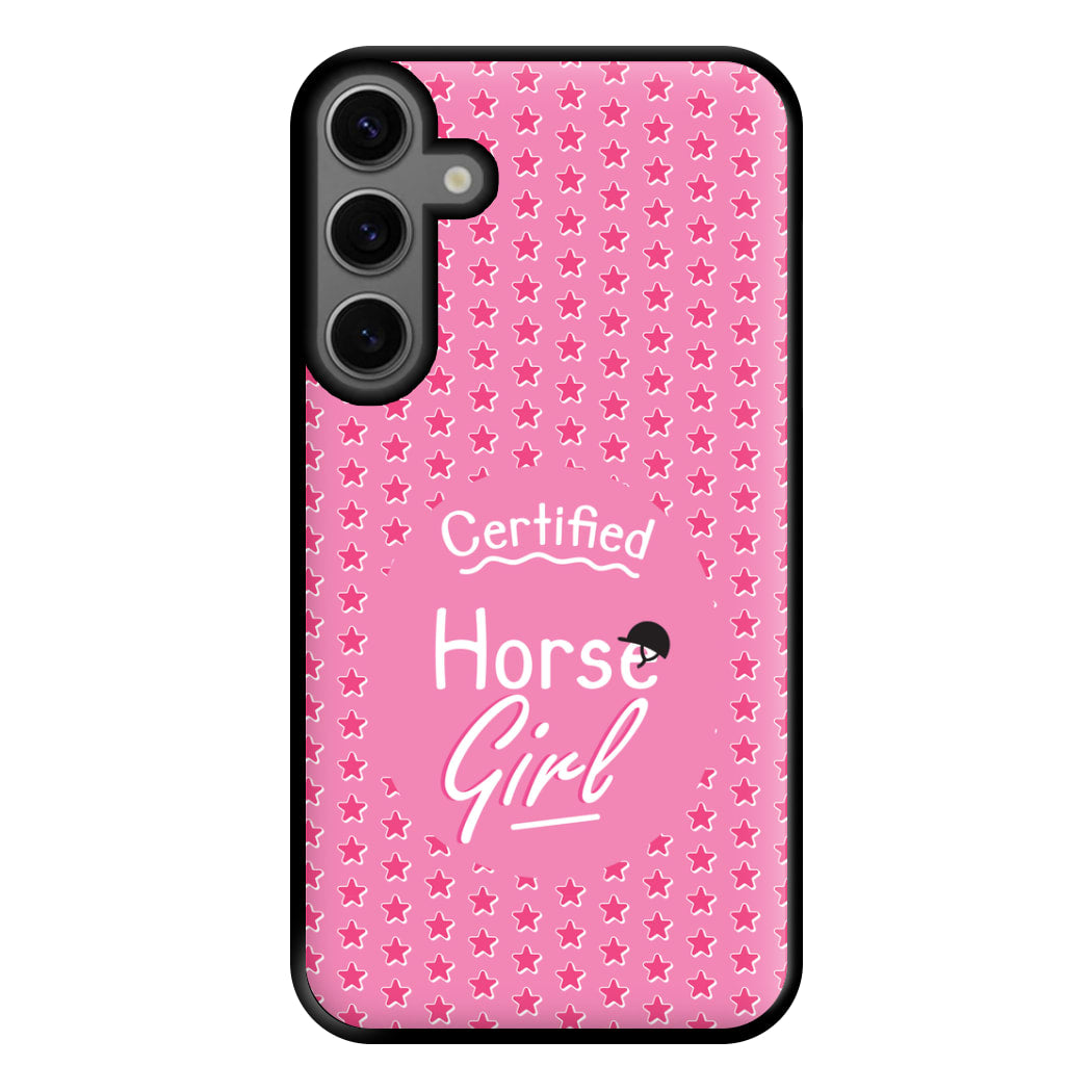 Certified Horse Girl - Horses Phone Case for Galaxy S23FE